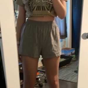 Grey soffe shorts